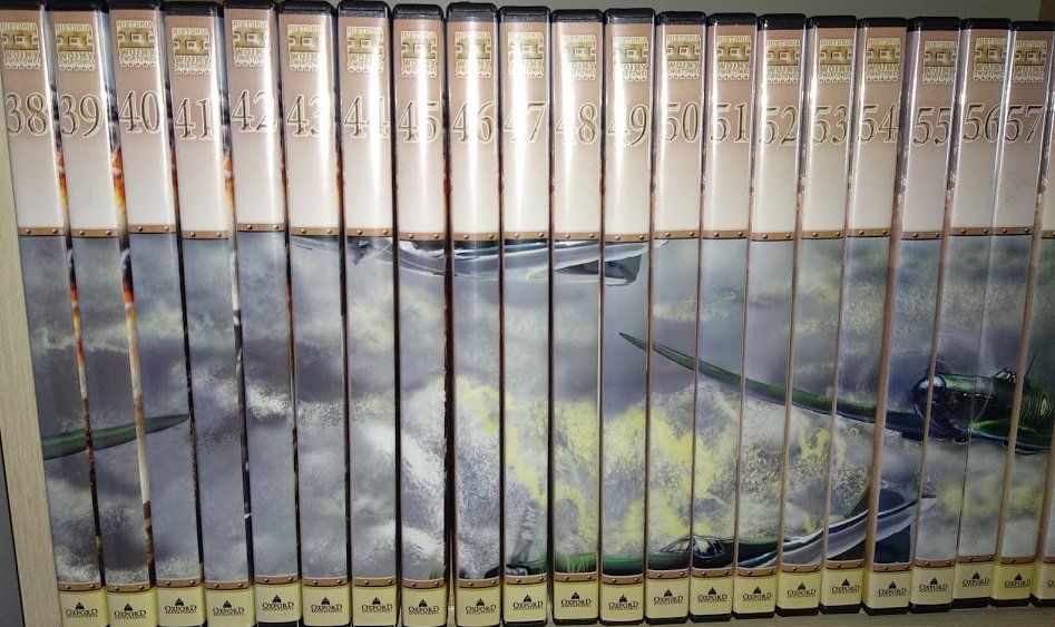 Encyklopedia II i I wojny światowej- 81 DVD - Komplet