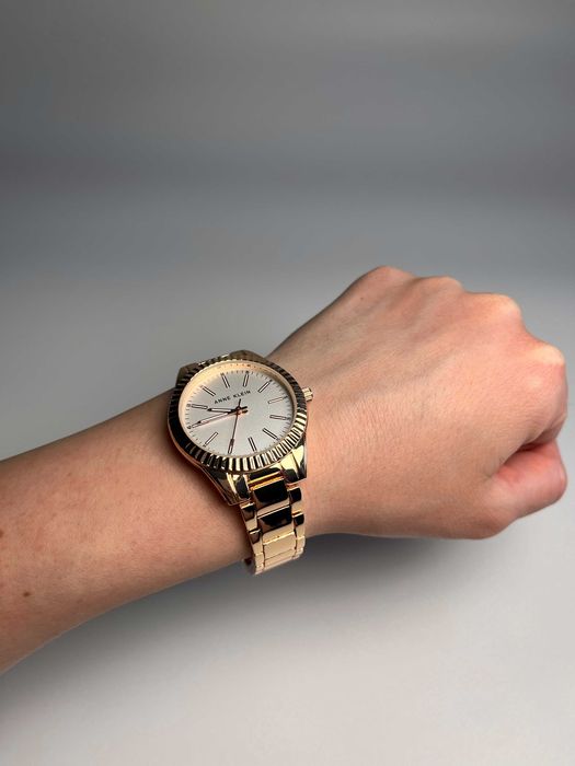 жіночий годинник Anne Klein AK/4172SVRG, золотистые часы Ø36мм
