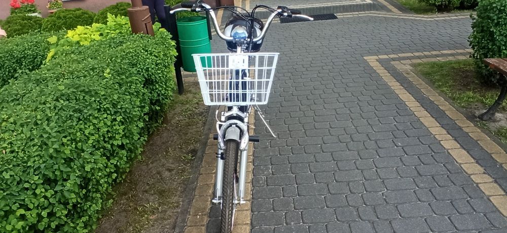 Rower elektryczny bez pedałów