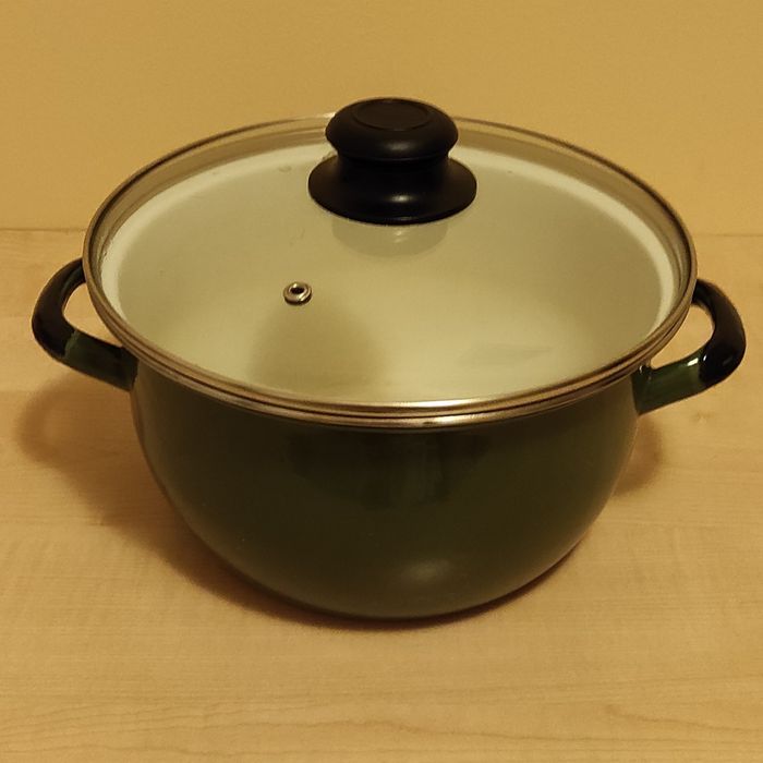 Ładny garnek PRL Zadbany i bez wad