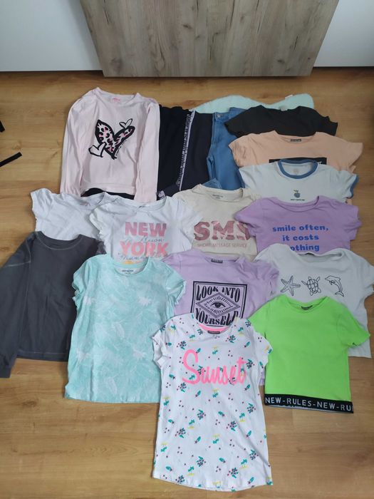 Nowa niższa cena! Paka ubrań dla dziewczynki 146/152 + gratis.