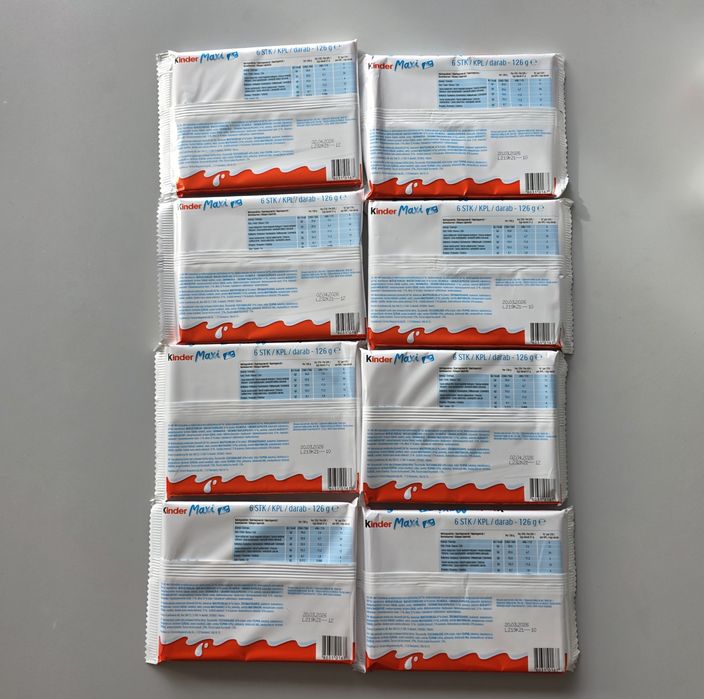 Toffifee цукерки kinder maxi