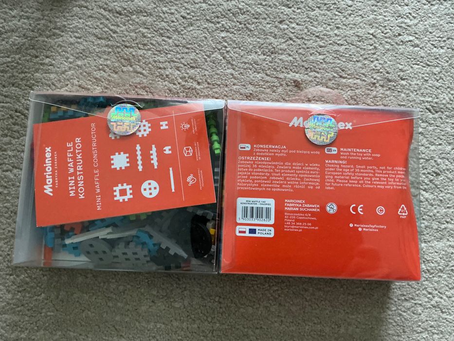 Marioinex mini waffle konstruktor