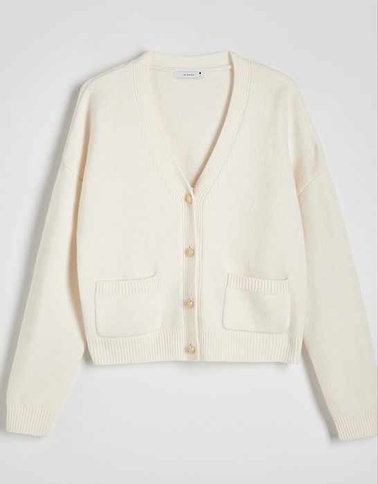 Кардиган reserved premium , светр, джемпер , вовна