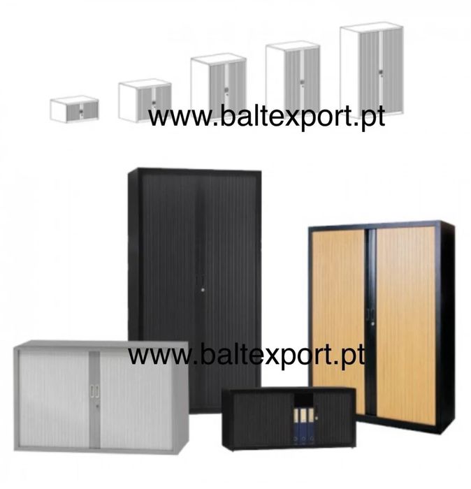 Armario Metalico Portas de Correr Persiana Varias Medidas e Cores Novo