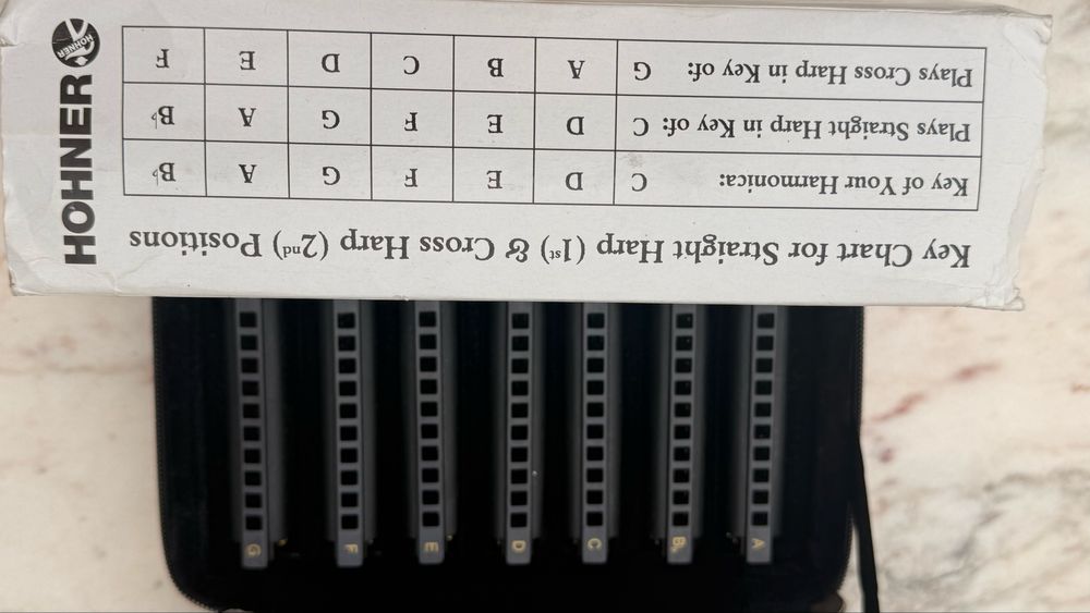 Conjunto Armonicas HOHNER