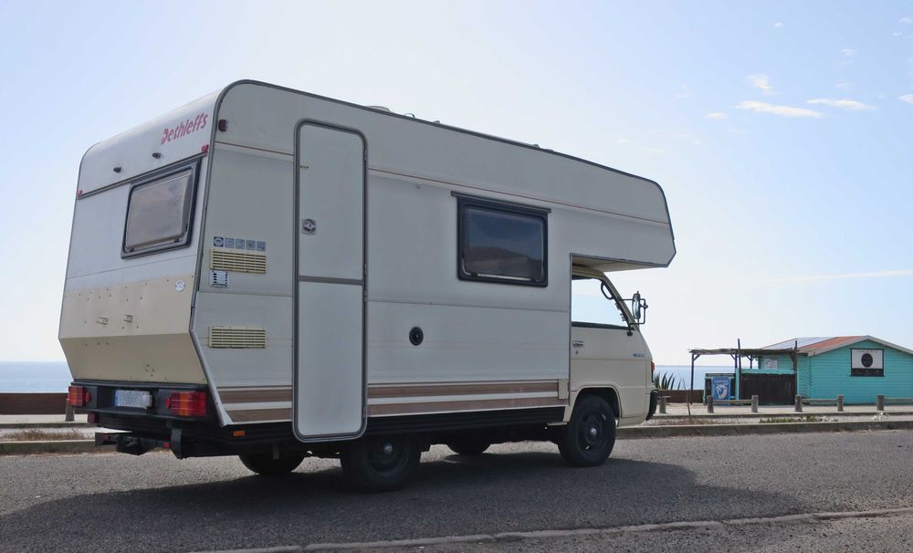 Autocaravana Mitsubishi L 300 Dethleffs 6 lugares férias e aventura