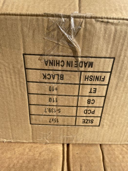 диски 5x139.7 R15 J7 ET10 нові уаз нива ваз21214 niva