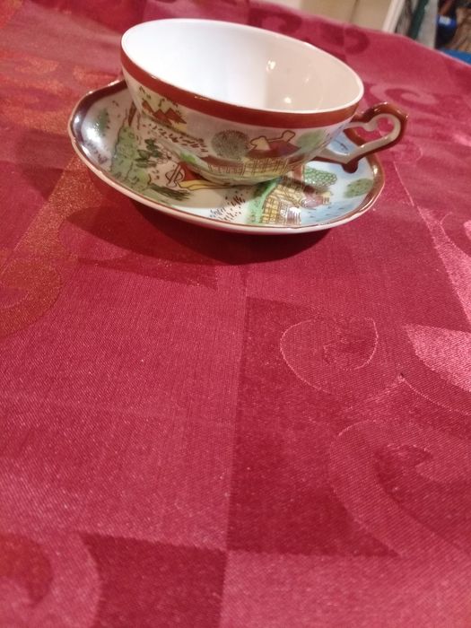 Chávena e pires S.P. Coimbra