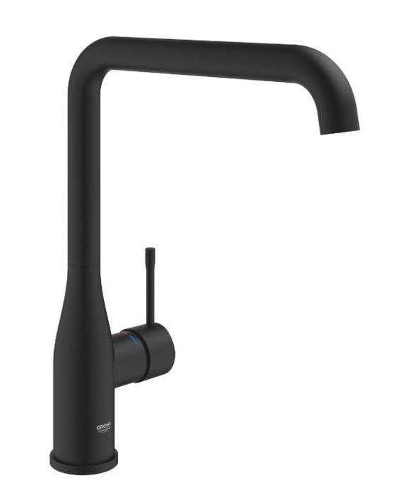 Essence bateria kuchena czarny mat Grohe