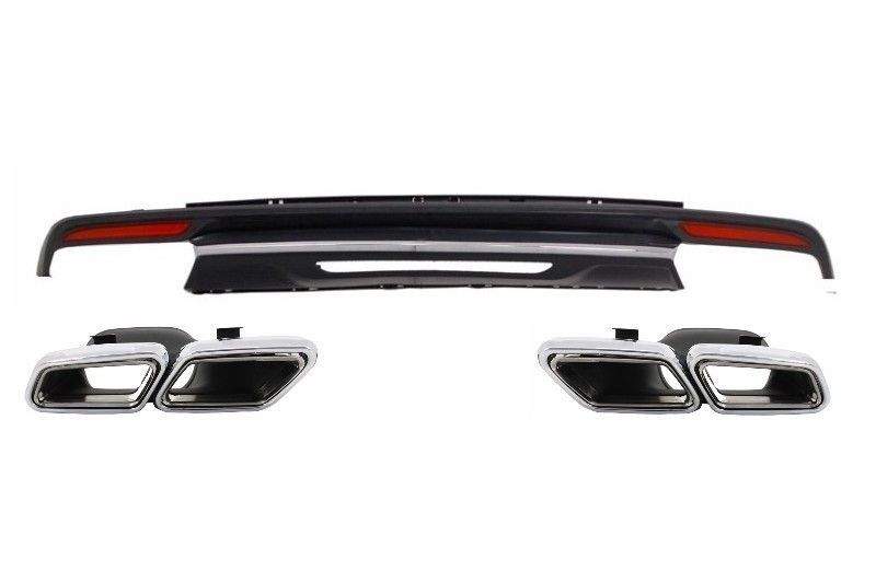 Difusor com Ponteiras Mercedes S W222 (2013 a 2017)