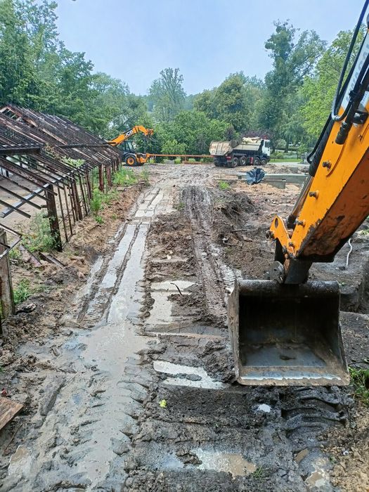 Usługi koparko-ładowarką, utwardzanie terenu, rozbiórki, wykopy