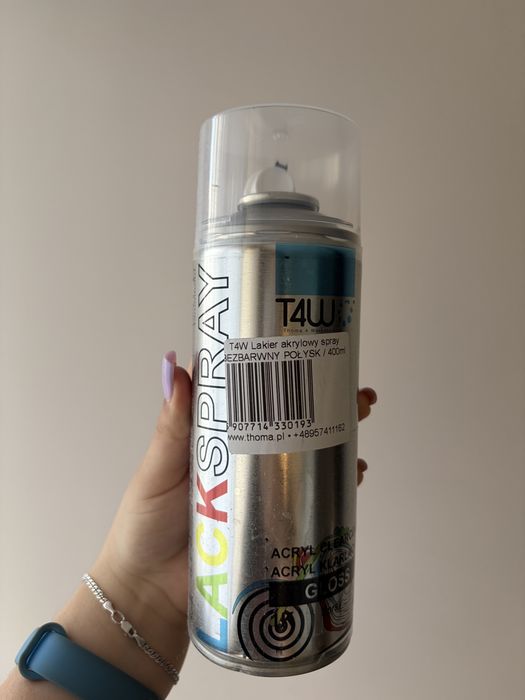 Lakier akrylowy spray, bezbarwny / 400 ml