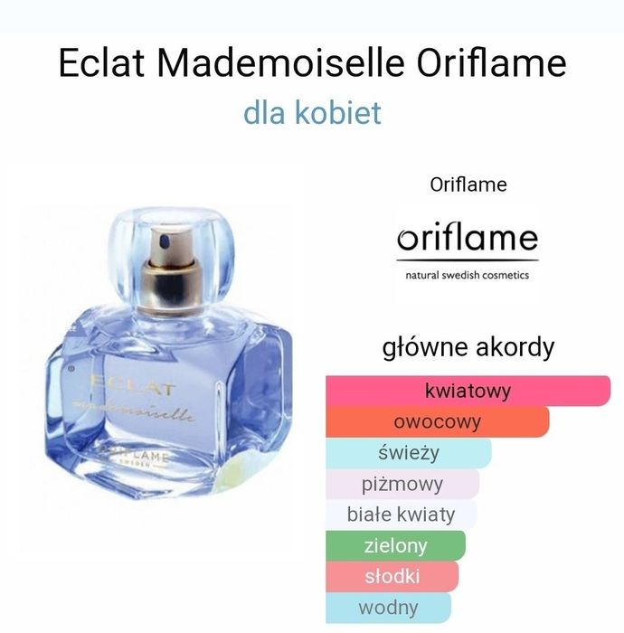 Eclat Mademoiselle Oriflame 50 ml - folia