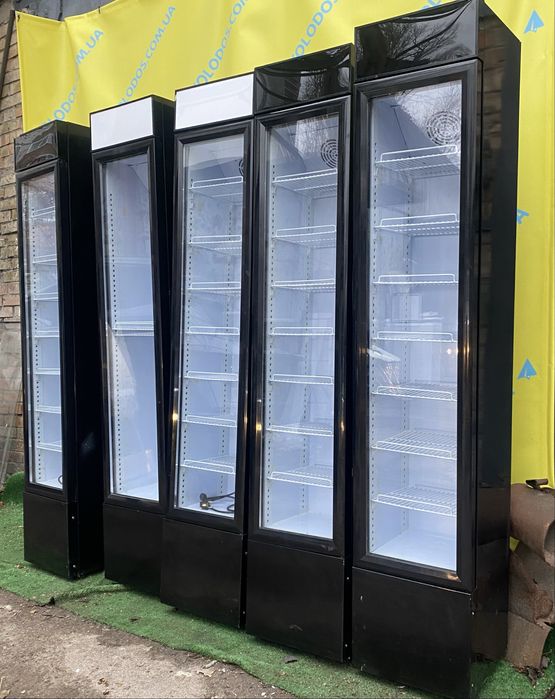 Холодильник витрина Вертикальный узкий холодильный шкаф Кондитерский к