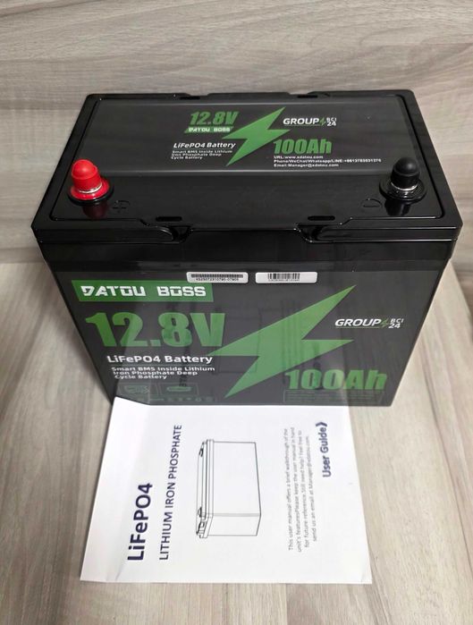 Новые LiFe Po 4 аккумуляторы 12v / 24v 100Ah  Powland