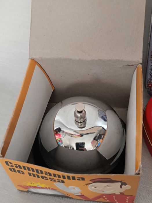 Conjunto Caixas metálicas e campainha