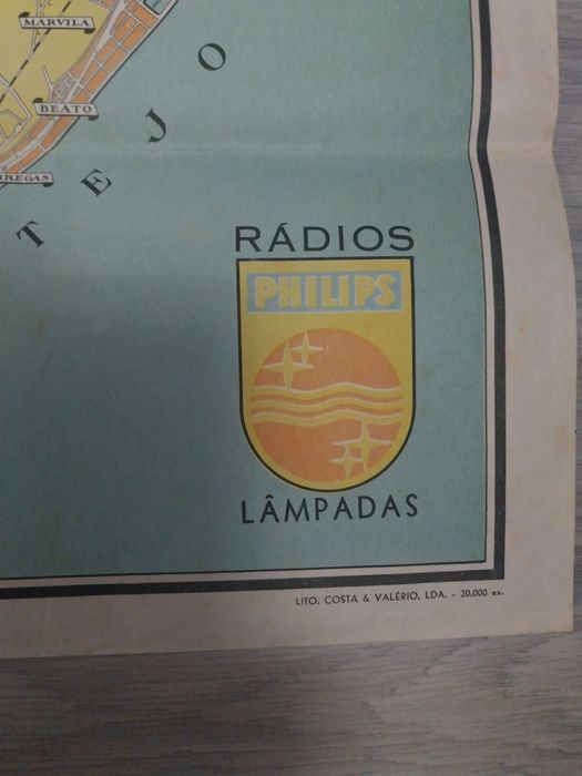 Mapa / Planta de Lisboa 1955