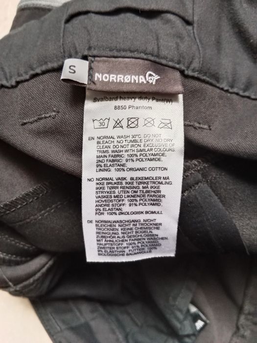Norrona Svalbard Heavy Duty spodnie trekkingowe roz S