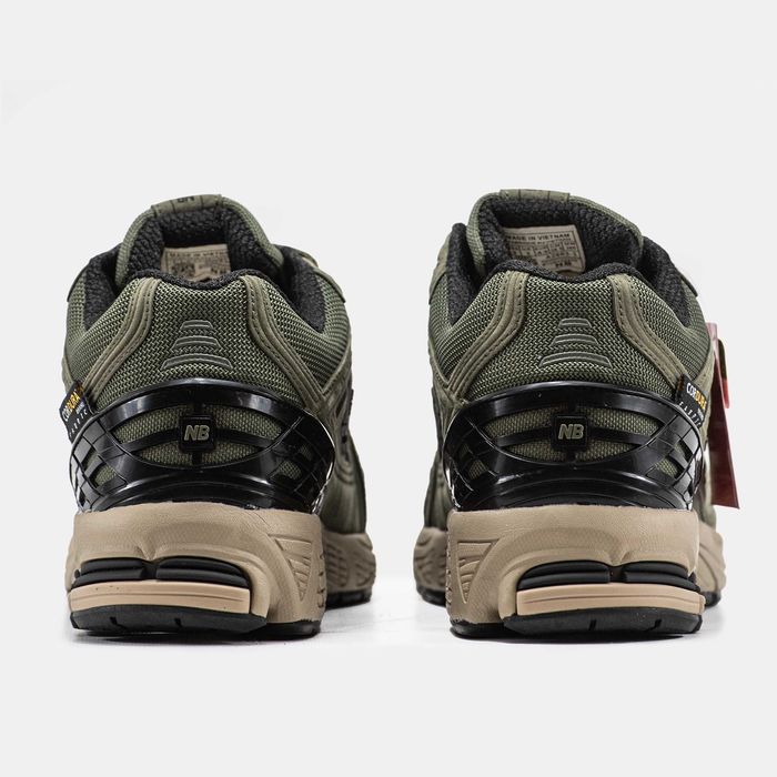 Мужские зимние кроссовки с мехом New Balance 1906R "Olive' 41-46