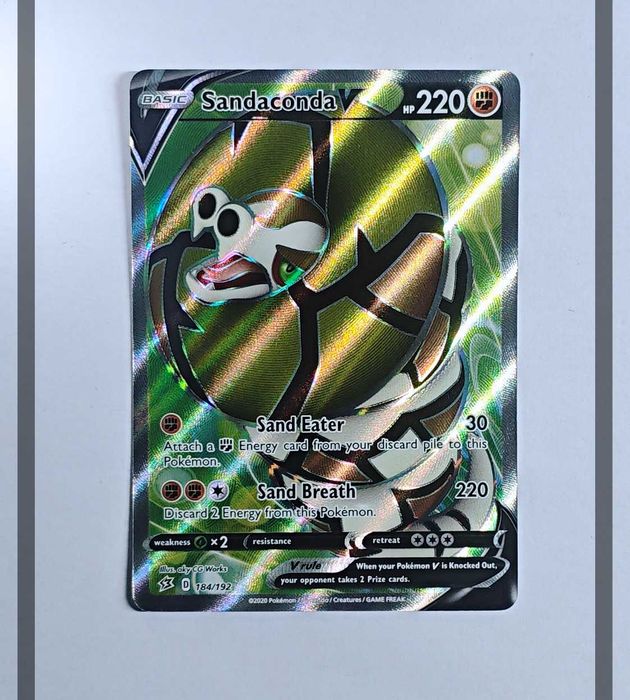 Sandaconda V 184/192 RCL Pokemon ENG-NM