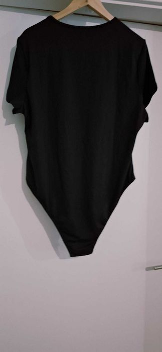 Body Preto Manga Curta - Shein Curve (Novo): Tam 3XL