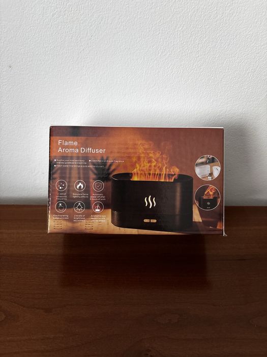 Difusor de Aromas com Efeito Lareira NOVO