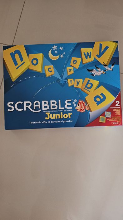 Gra scrabble junior nowa