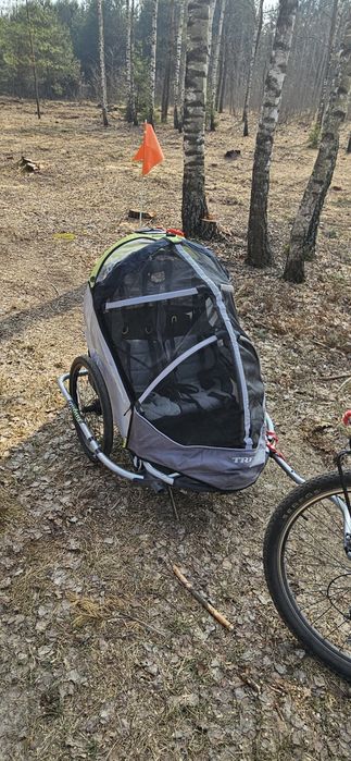 Przyczepka rowerowa podwójna TREK gobug