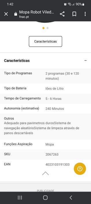 Mopa Robot Vileda Super Slim