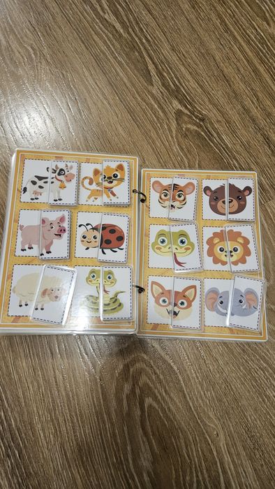 Розвиваюча книжка на липучках