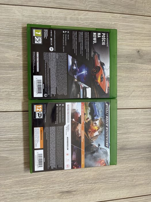 Zestaw dwóch gier Need For Speed na xbox one