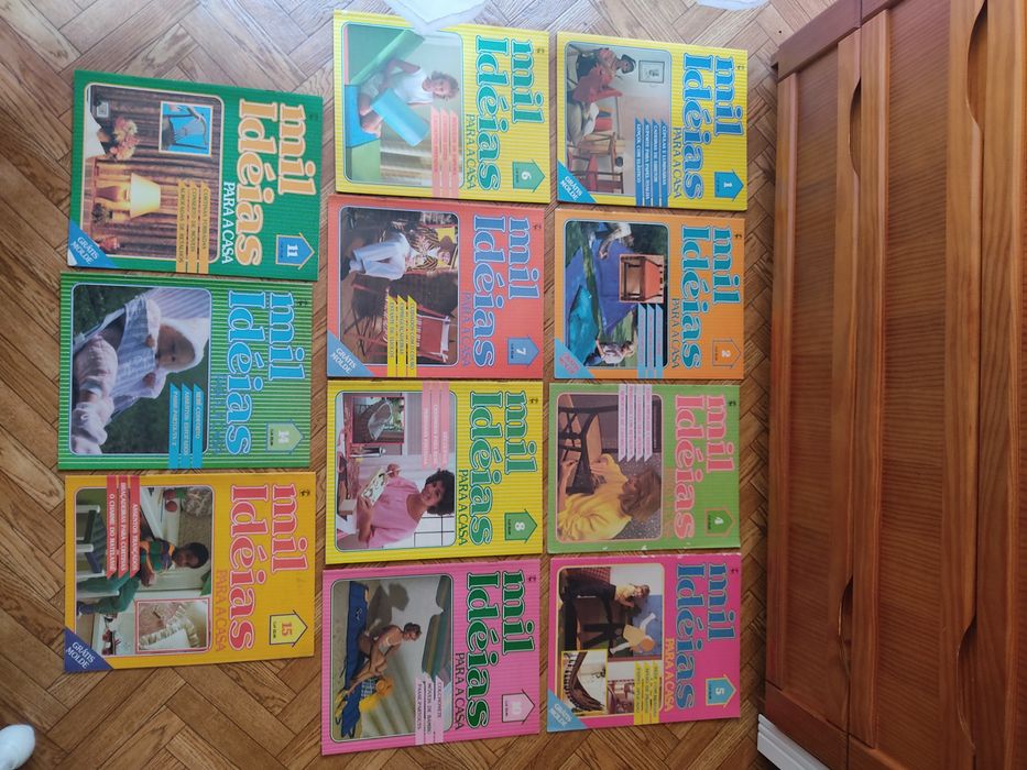 21 revistas "mil ideias para a casa" 0,75€ unidade