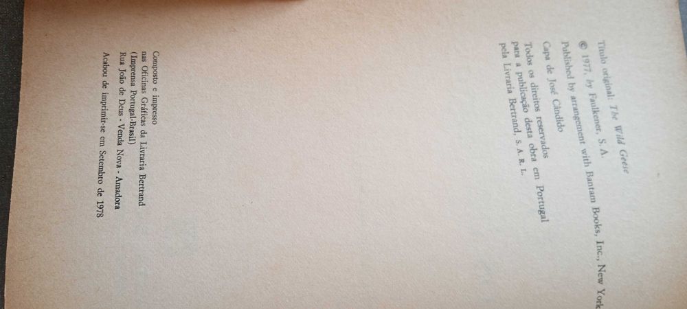 Os Gansos Selvagens/Wild Geese 1977/78