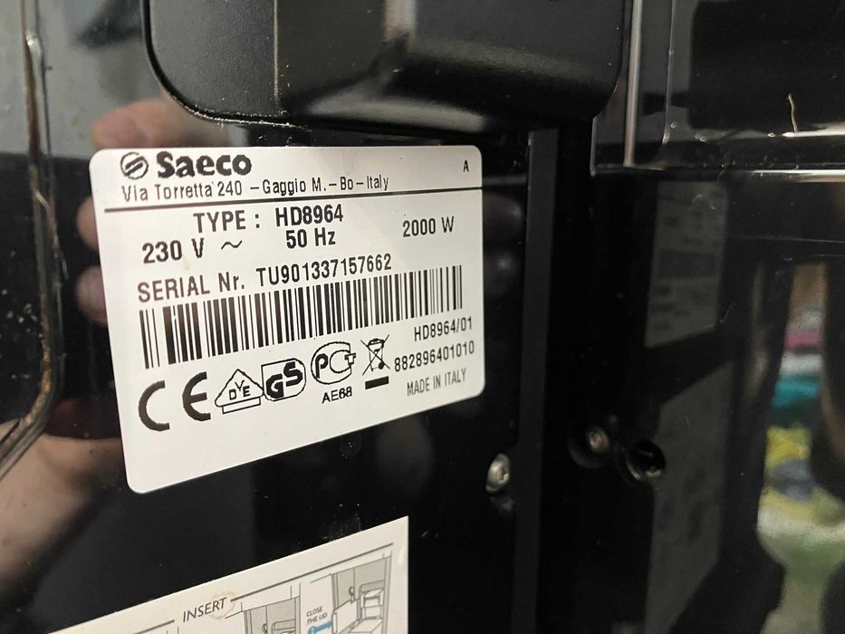 Кавомашина Saeco Gran Baristo HD8964 Italy