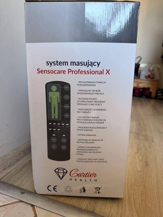 Materac z systemem masujacym