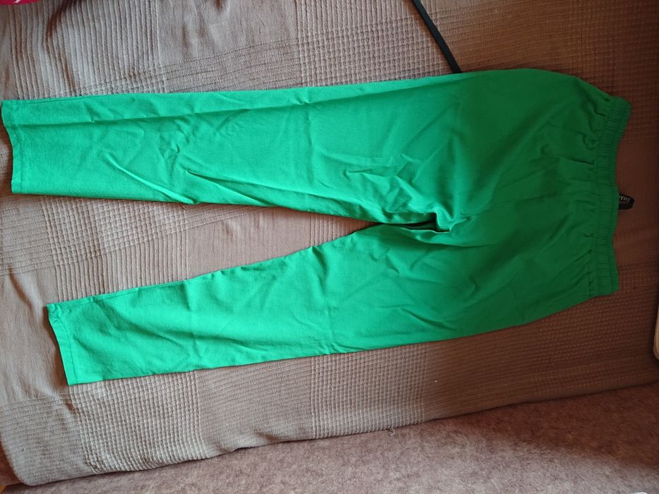 Spodnie damskie zielone