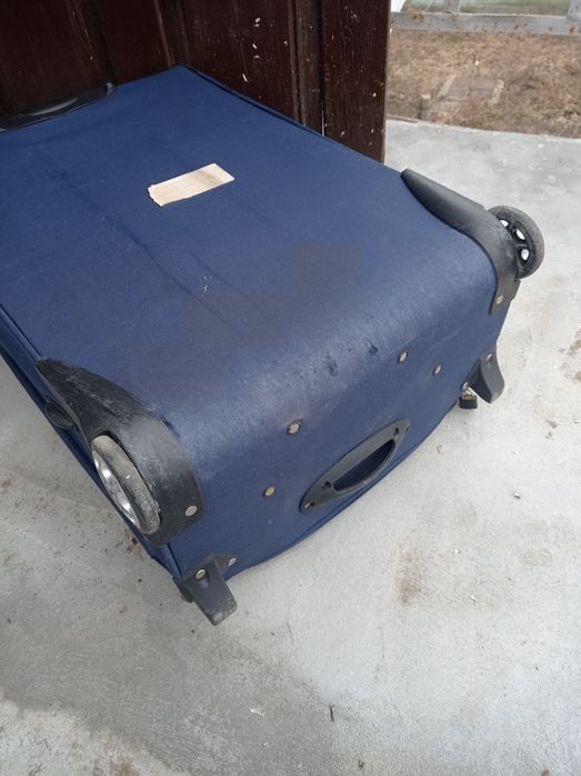 Валіза синя 50/70