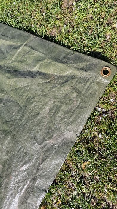 Plandeka 2 sztuki grube 10x12