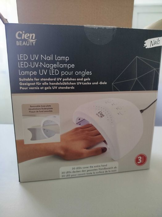 Lâmpada led unhas
