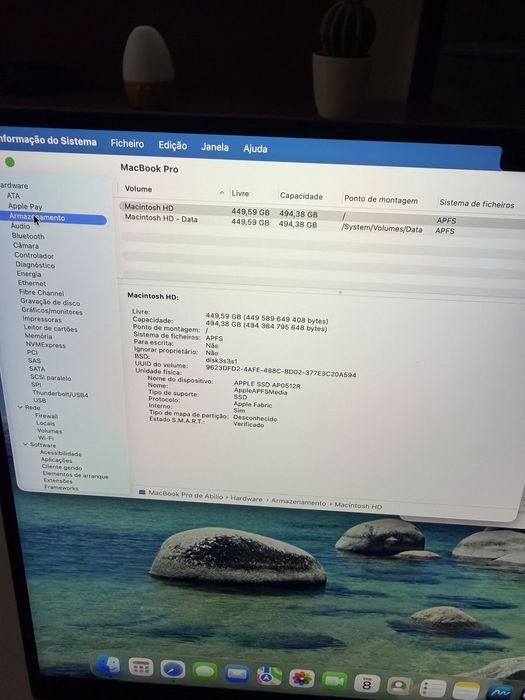 Macbook pro m1. De2021. 16 polegadas