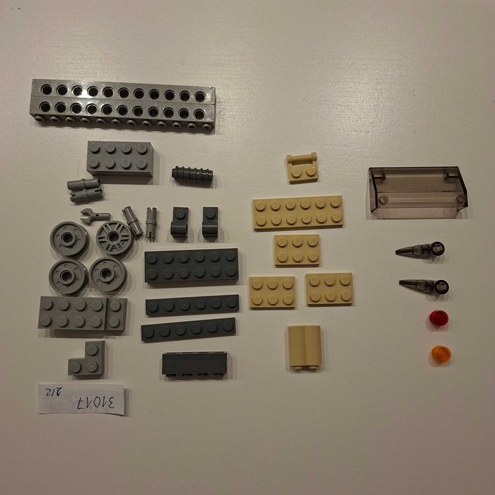 Lego Creator 31017 3w1, Słoneczny śmigacz