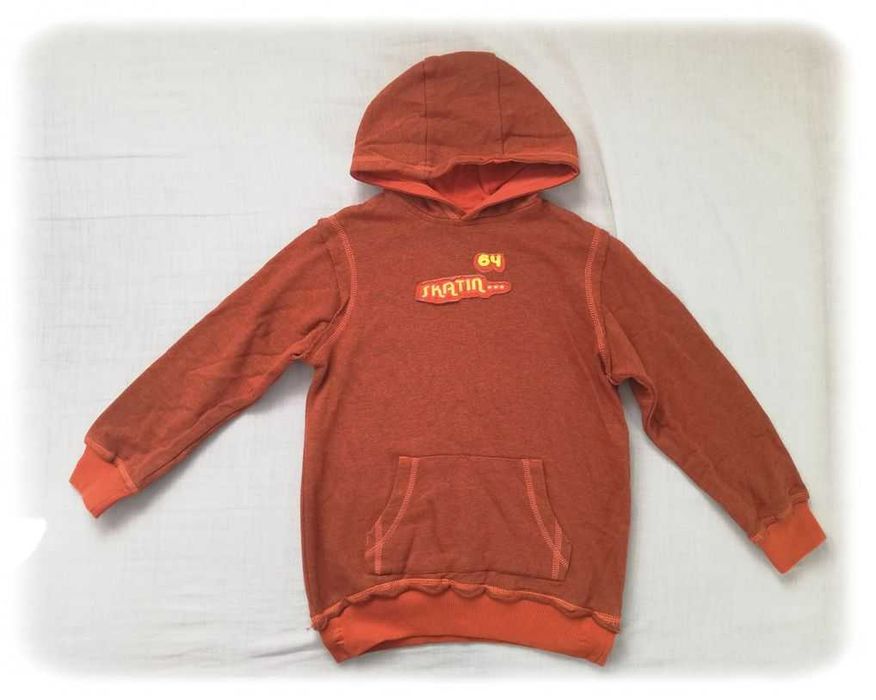 BLUZA chłopięca ceglana SKATIN rozm 110/116