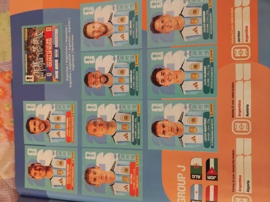 Álbum da copa completo