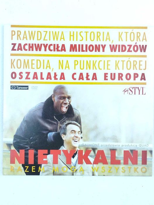Nietykalni film DVD
