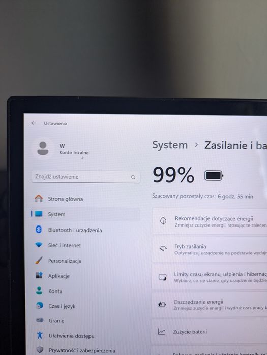 Laptop ekran dotykowy ultrabook BMAX Y13 8GB 1920x1080 używany