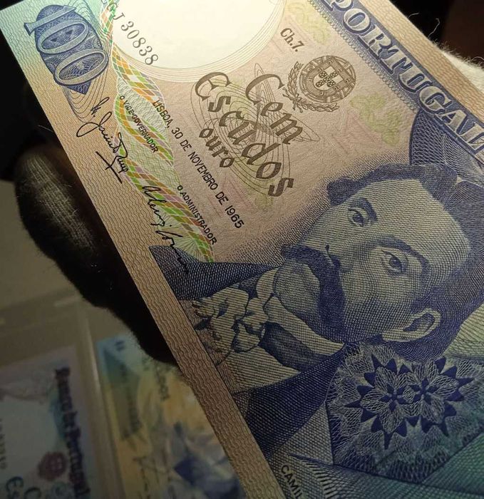 Colecção de 3 Notas 100 escudos - Portes Grátis