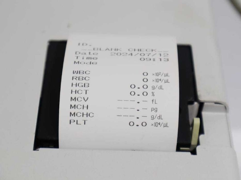 Analisador hematologico pocH-100iV Hemograma uso Veterinario