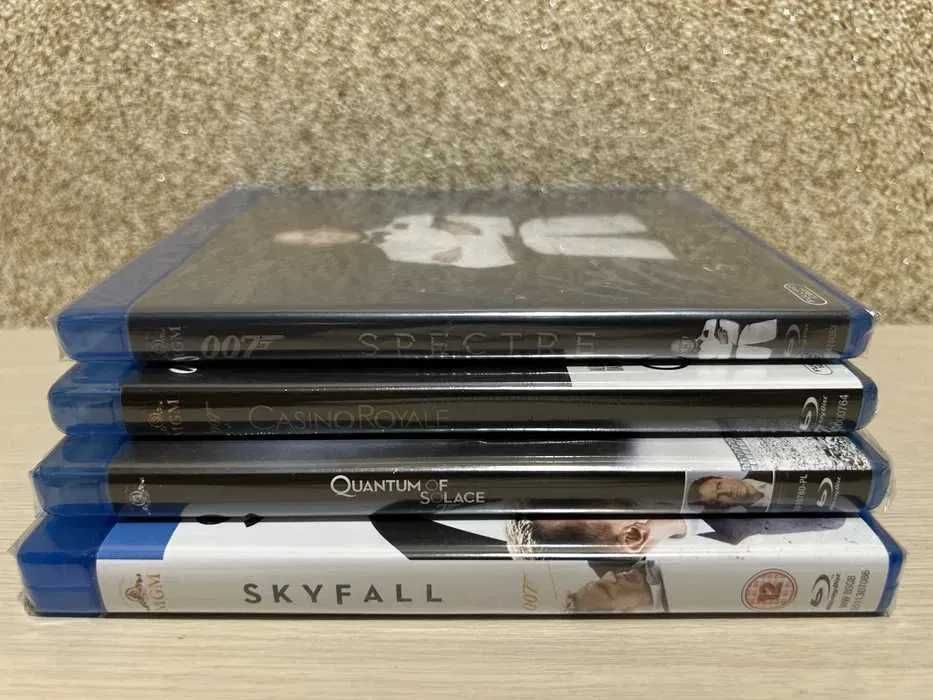 Blu-ray диски Amaray  007 (Д.Бонд) Д.Крейг / Миссия: невыполнима 3-6
