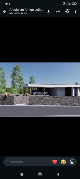 Terreno com projecto aprovado